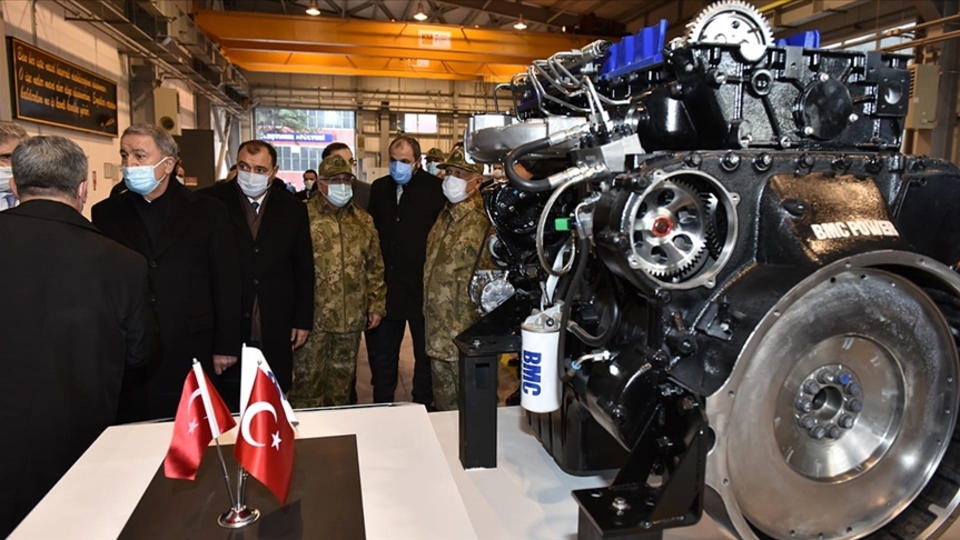 Yerli motorlar askeri araçlarda