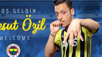 Mesut Özil resmen Fenerbahçe'de