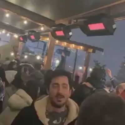 Uludağ'da korona parti!