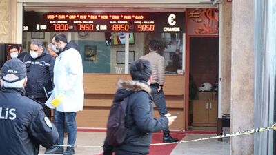 Döviz bürosuna silahlı saldırı!
