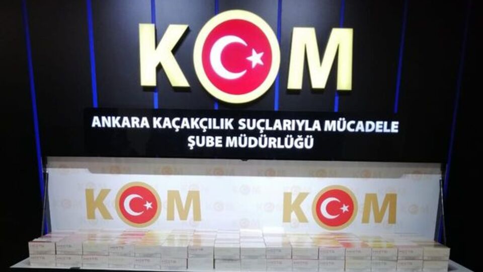 Ankara'da kaçakçılara dev operasyon