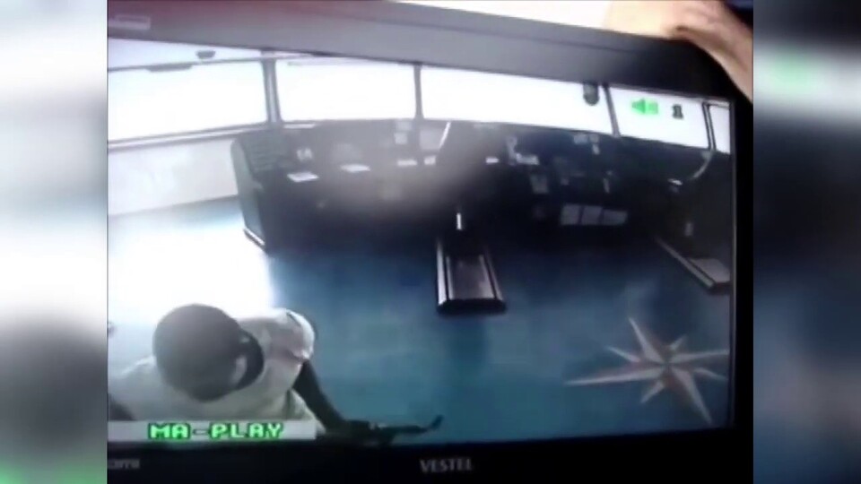 Korsan dehşeti güvenlik kameralarında!