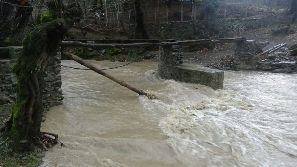 Feci ölüm! Ahşap köprüden dereye düştü