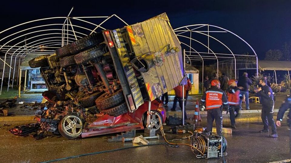 Freni patladı! Dehşet!