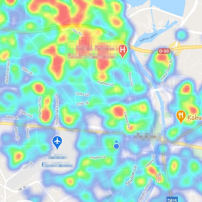 O kentte şaşırtan görüntü!