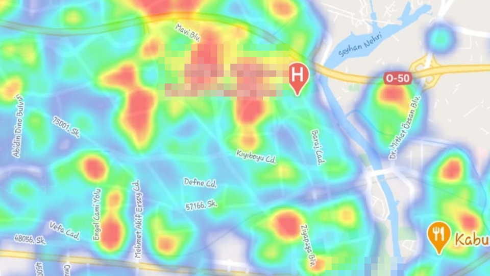 O kentte şaşırtan görüntü!