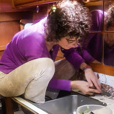 "Teknede yaşamak bazen zor"