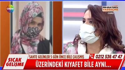 Sahte Gelin olayında canlı yayın gözaltısı