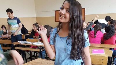 Yarışırken Elif'i ezdiler!