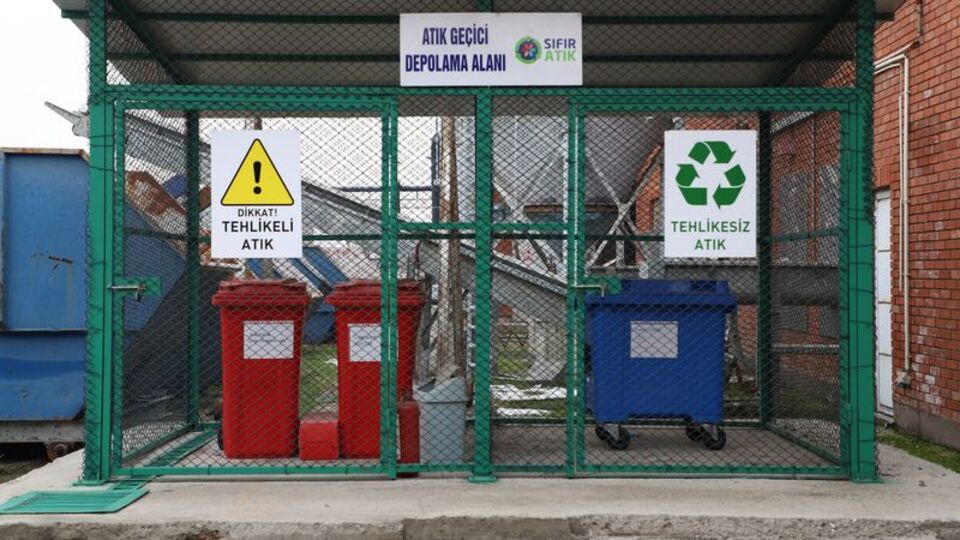 DİSKİ'ye Sıfır Atık Belgesi