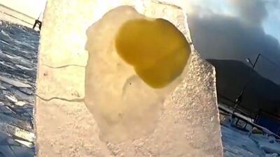 Eksi 25 derecede pişirdiler... Şaşırtan deney