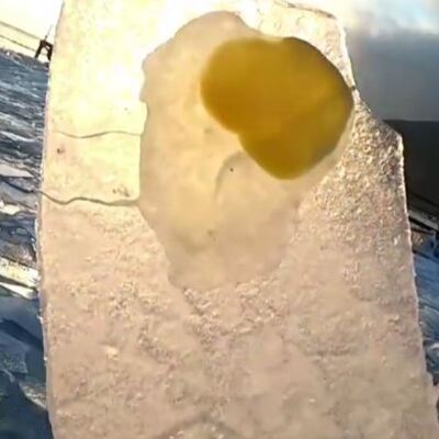 Eksi 25 derecede pişirdiler... Şaşırtan deney