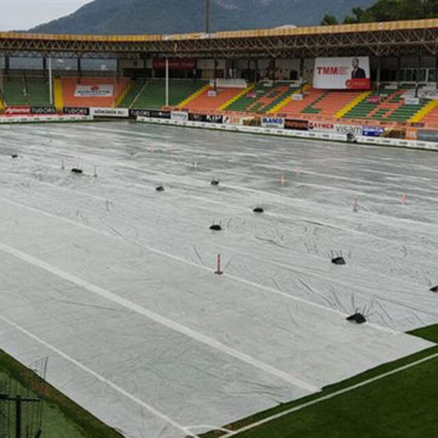Alanyaspor'dan yağış önlemi