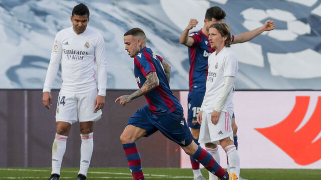 Real Madrid'e Levante şoku!