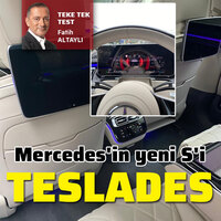 Mercedes'in yeni S'i otonomi ilan etmek üzere ve yükselen markaya selam yolluyor: Teslades