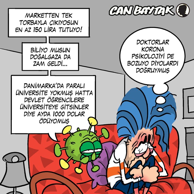 Can Baytak karikatürleri (Şubat 2021)
