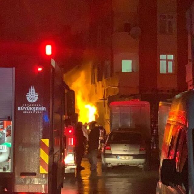 Tuzla'da doğalgaz kutusunda patlama