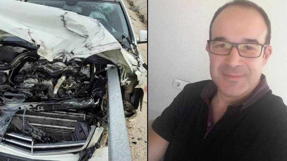 Bariyer ok gibi saplandı! Profesör öldü, kızı yaralı