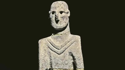 En eski heykel orada bulundu