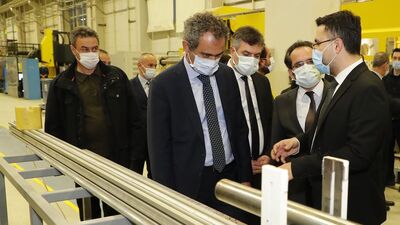 Özer'den "siber güvenlik" lisesine ziyaret