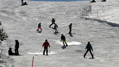 Kartalkaya'da tatil yoğunluğu