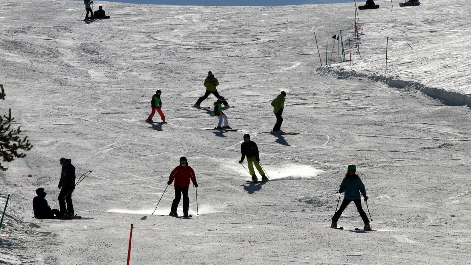 Kartalkaya'da tatil yoğunluğu