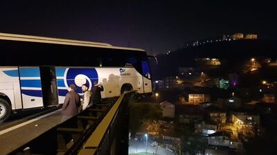 Kocaeli'nde otobüs kazası: 6 yaralı