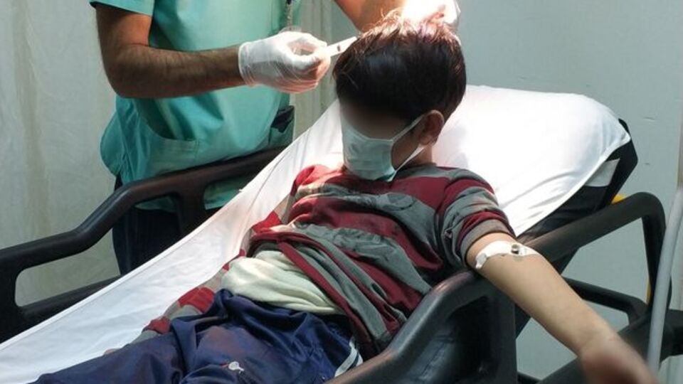 6 yaşında cep telefonu için hastanelik etti!