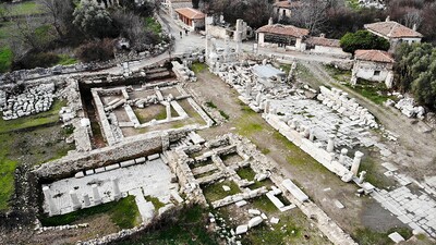'Gladyatörler kenti'nde ortaya çıkarılmıştı... Özenle işleniyor