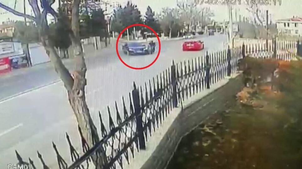 Motosikletli gencin feci sonu