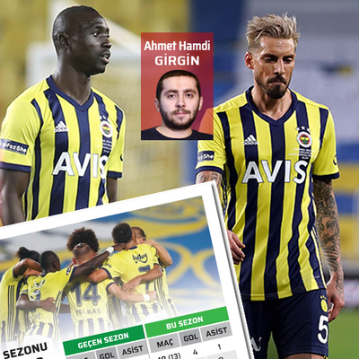 Süper Lig'in yıldızları, Fenerbahçe'de verimli olamadı