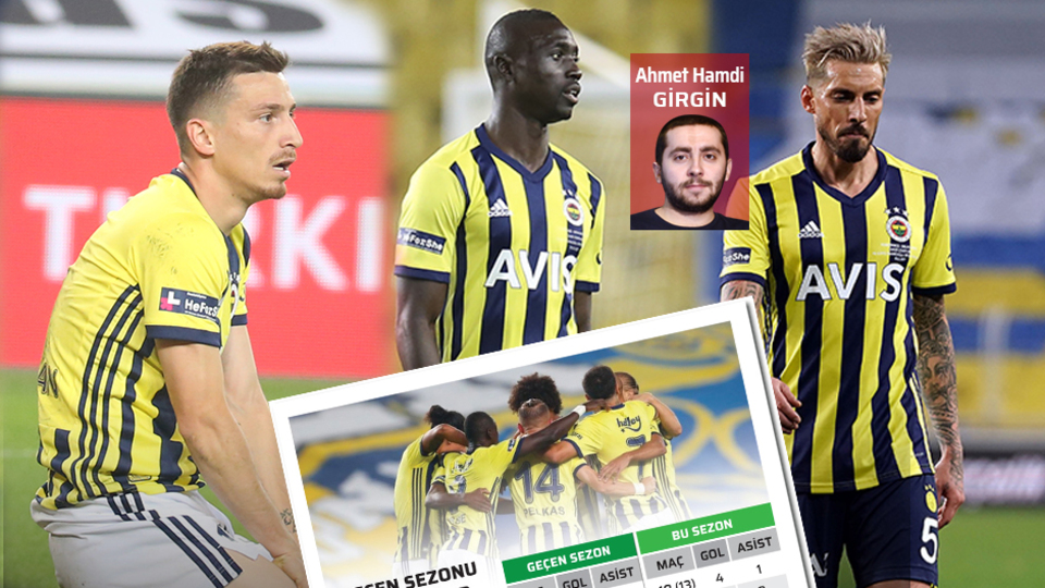 Süper Lig'in yıldızları, Fenerbahçe'de verimli olamadı