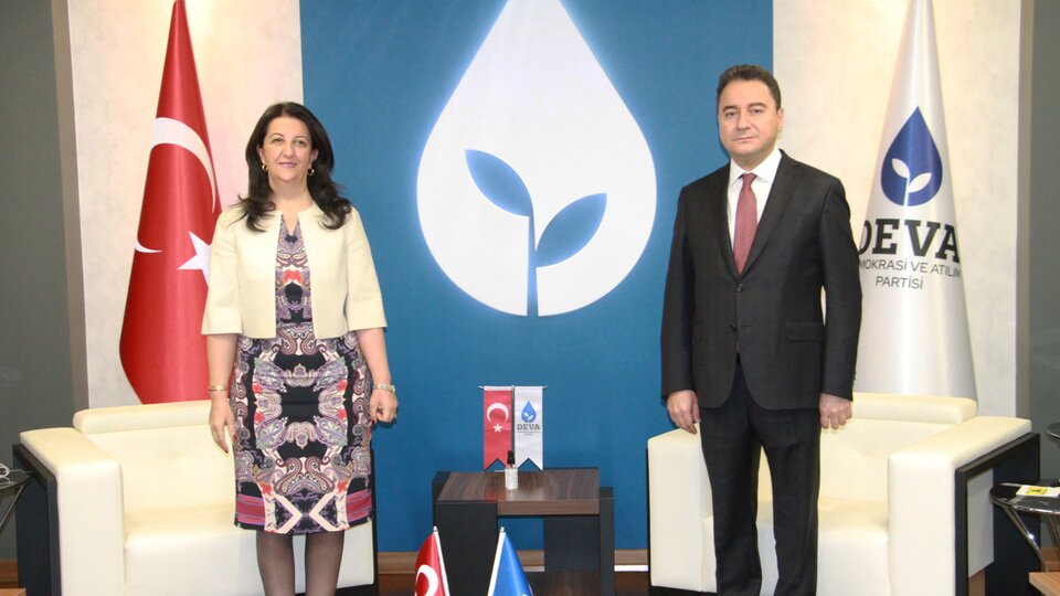 HDP heyeti DEVA'yı ziyaret etti