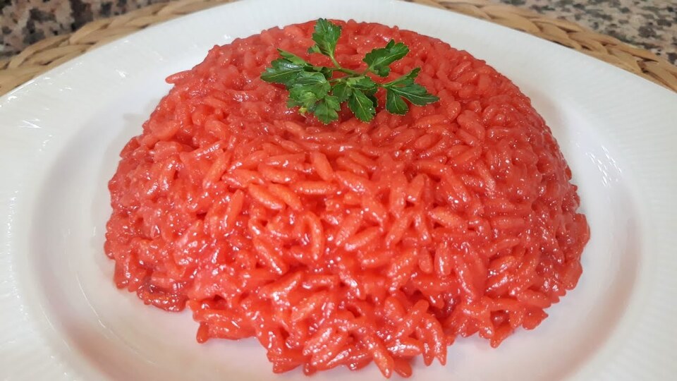Pembe pilav tarifi