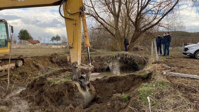 Dere ıslahı çalışmasında ortaya çıktı