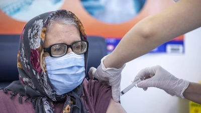 Koronavirüs aşı randevusu alma ekranı