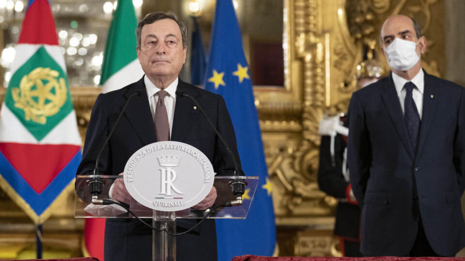 İtalya'da Başbakan Draghi yeni hükümeti kurdu