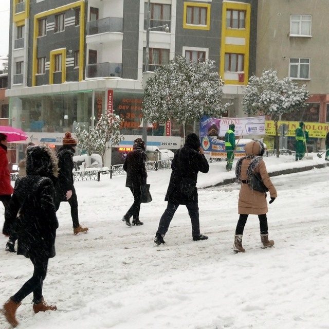 AYEDAŞ yoğun kara hazır