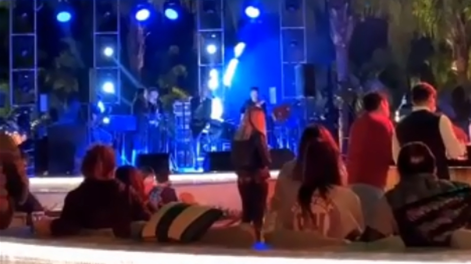 5 yıldızlı otelde tepki çeken eğlence!