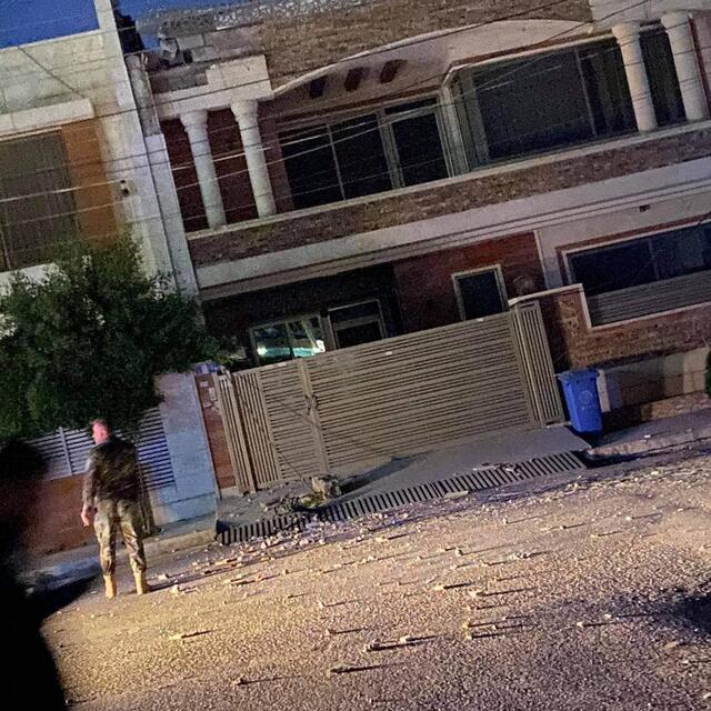 Irak'taki ABD Başkonsolosluğu'nun yakınına füzeli saldırı!