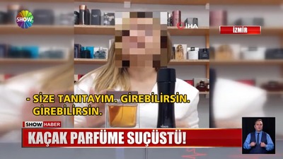 Kaçak ürün tanıtımına polis baskını!