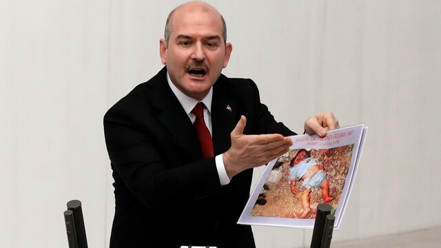 Bakan Soylu Meclis'te açıklamalarda bulundu