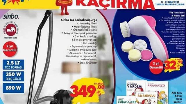 17 Şubat ŞOK market ürünleri listesi