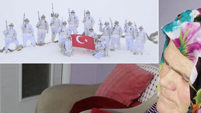 Mehmetçikten Eren'in annesine mesaj!