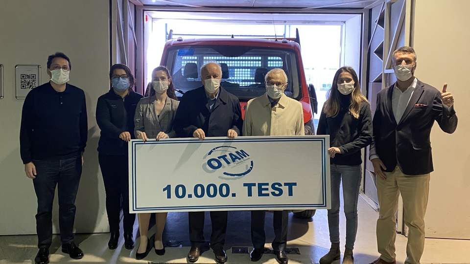 10 bin aracın testini gerçekleştirdi