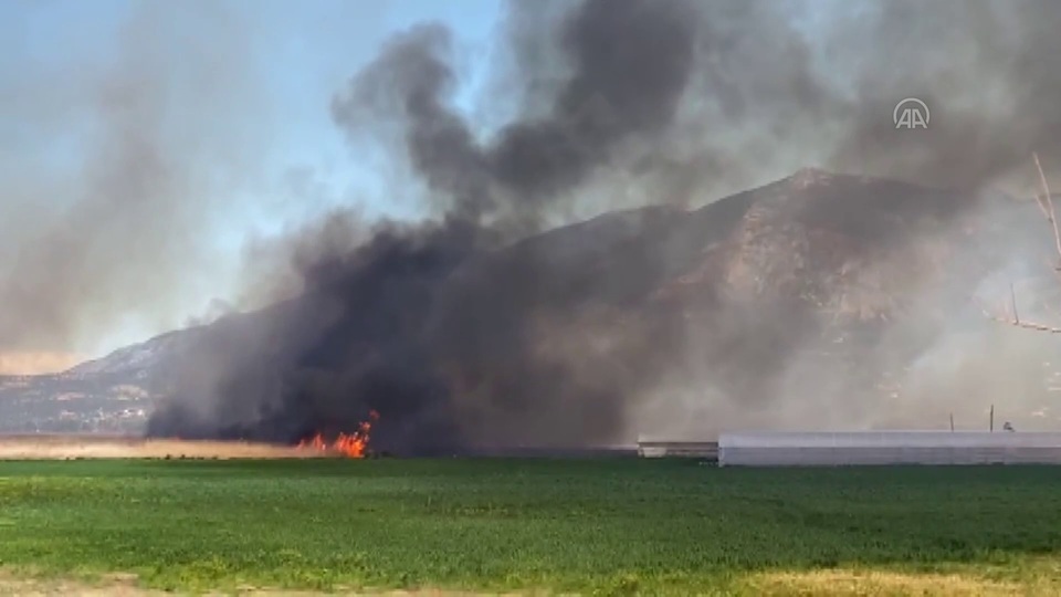Antalya'da alev kapanı!