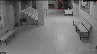 Kadın kılığına girip ilkokulu soydular