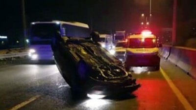 Kocaeli'de zincirleme kaza: 2 yaralı