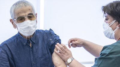 Koronavirüs aşı randevusu alma ekranı