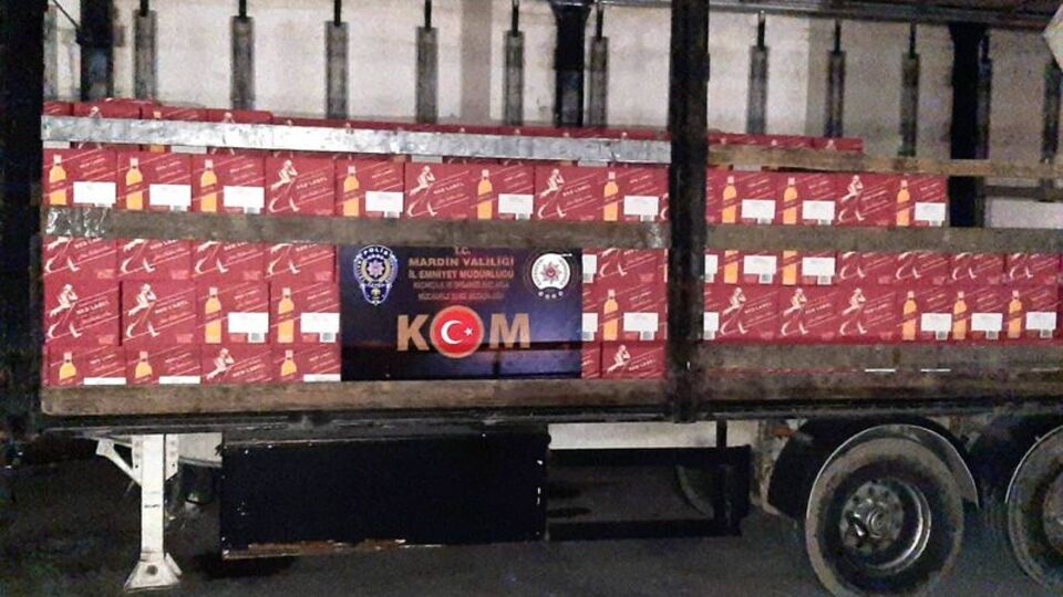 5 milyon liralık kaçak içki baskını